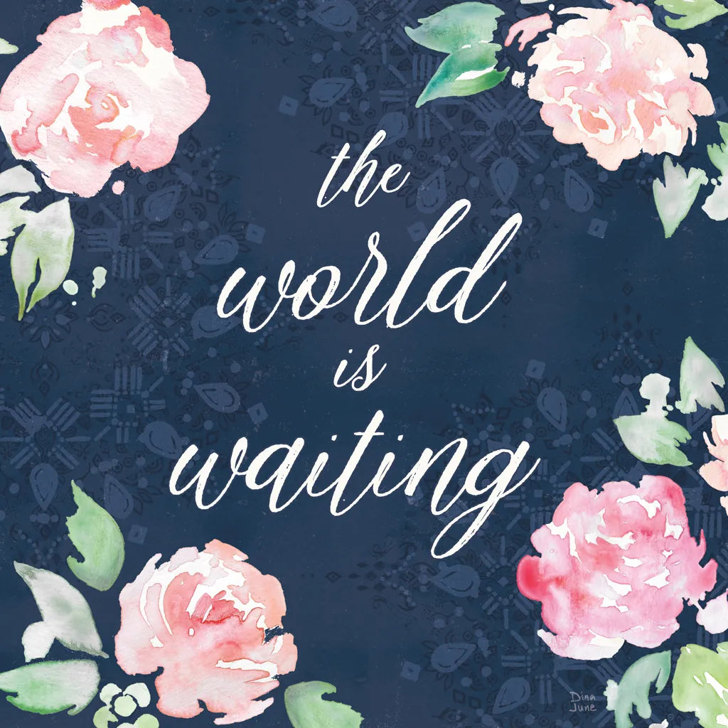 Moroccan Bouquet IV by Dina June. SKU 61639a. Archival Giclee Fine art print for wall decor.