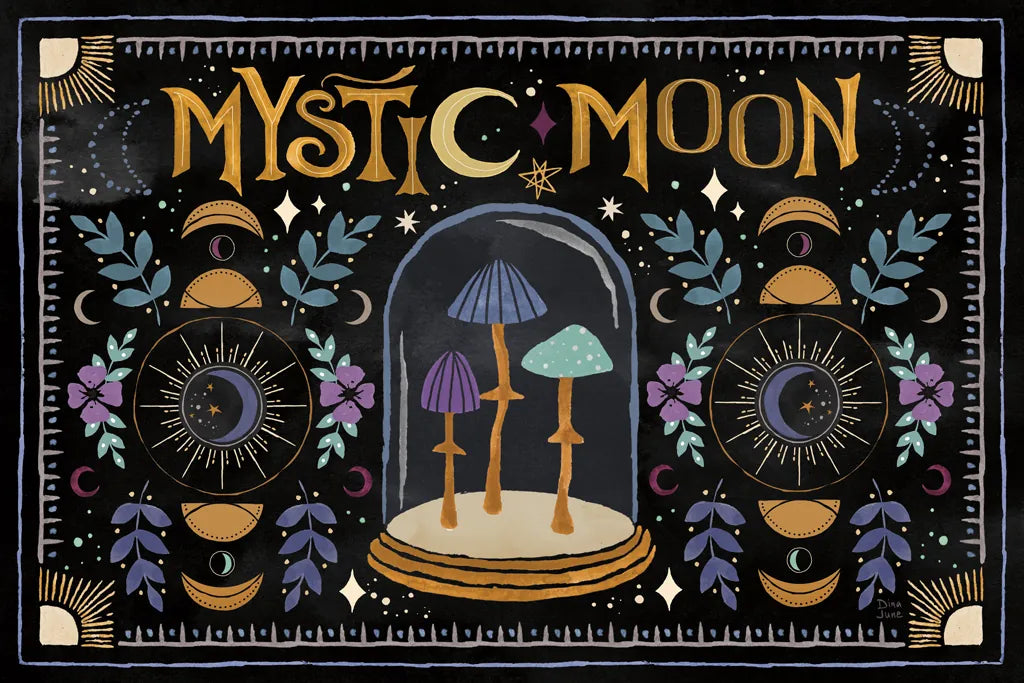 Mystical Times I by Dina June. SKU 82963i. Archival Giclee Fine art print for wall decor.