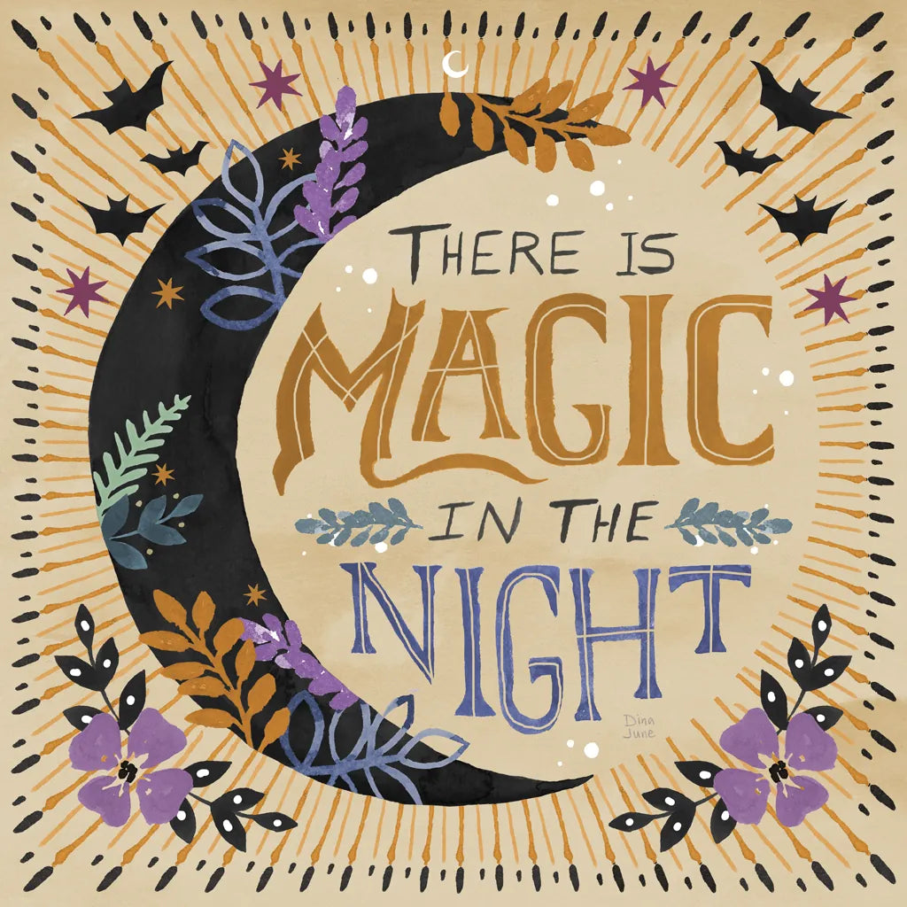 Mystical Times VI by Dina June. SKU 82968a. Archival Giclee Fine art print for wall decor.