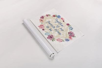 Naturally Inspired I by Dina June. shown as a rolled paper print. Available as archival giclee rolled canvas, fine art paper, or poster print. SKU 57933i.