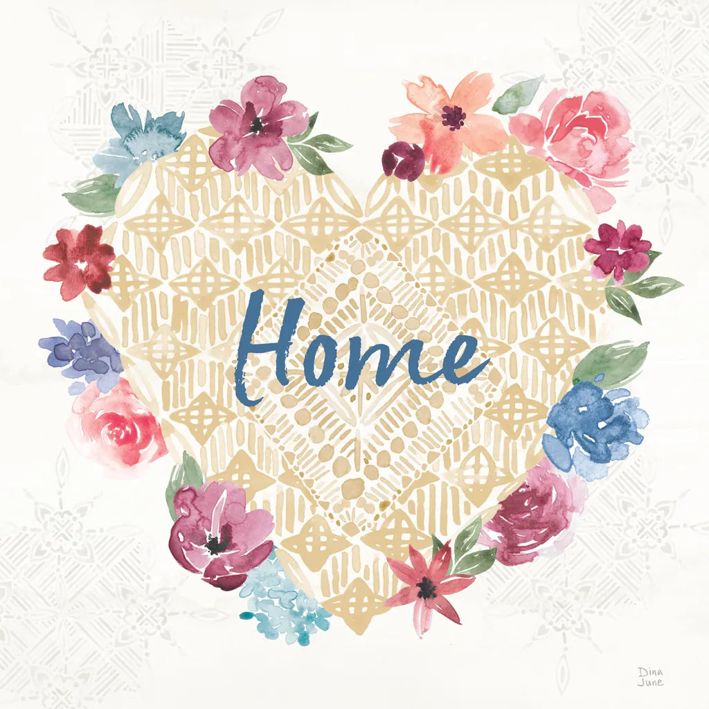 Naturally Inspired III by Dina June. SKU 57935a. Archival Giclee Fine art print for wall decor.