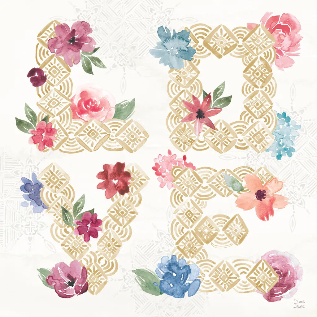 Naturally Inspired VI by Dina June. SKU 57938a. Archival Giclee Fine art print for wall decor.