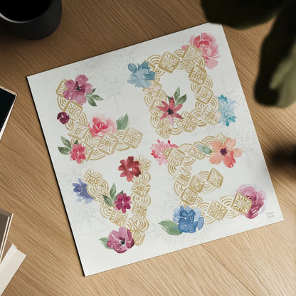 Naturally Inspired VI by Dina June. Shown as a detailed flat fine art print, highlighting archival giclee quality. Available as an archival giclee rolled canvas, fine art paper, or poster print. SKU 57938a.