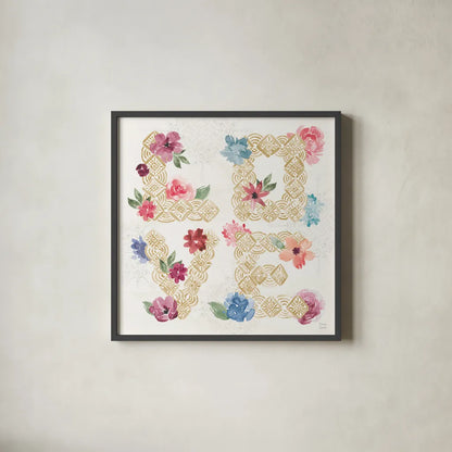 Naturally Inspired VI by Dina June. Shown in a sleek black glass frame for a contemporary gallery look. Available as an archival giclee rolled canvas, fine art paper, or poster print. SKU 57938a.