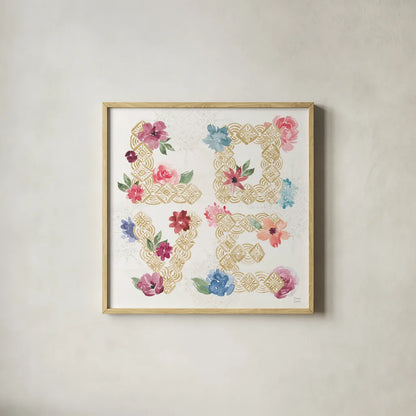 Naturally Inspired VI by Dina June. Shown in a natural wood glass frame for a timeless modern aesthetic. Available as an archival giclee rolled canvas, fine art paper, or poster print. SKU 57938a.