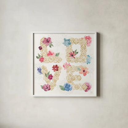 Naturally Inspired VI by Dina June. Shown in a crisp white glass frame for a clean and minimalist style. Available as an archival giclee rolled canvas, fine art paper, or poster print. SKU 57938a.