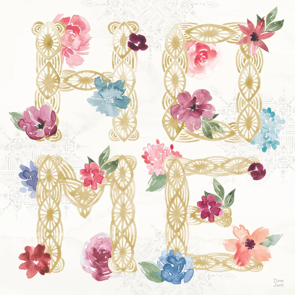 Naturally Inspired VII by Dina June. SKU 57939a. Archival Giclee Fine art print for wall decor.