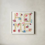 Naturally Inspired VII by Dina June. Shown in a crisp white glass frame for a clean and minimalist style. Available as an archival giclee rolled canvas, fine art paper, or poster print. SKU 57939a.