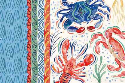 Nautical Vibes I by Dina June. SKU 95031i. Archival Giclee Fine art print for wall decor.