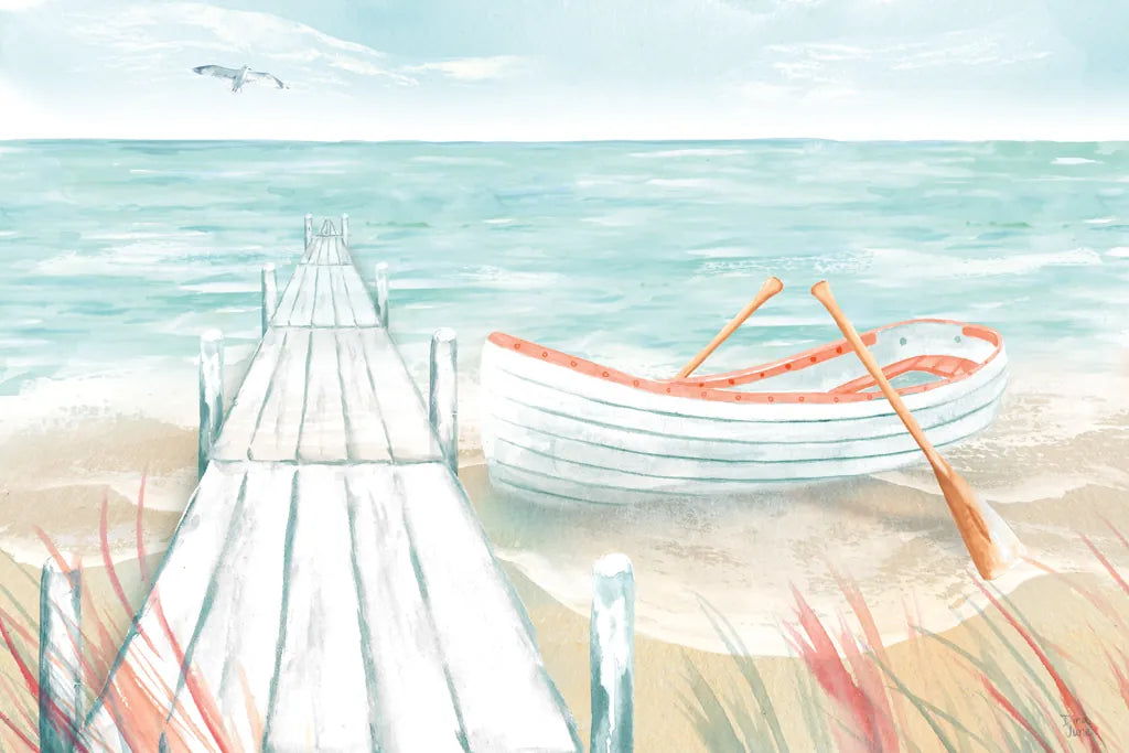 Ocean Breeze II by Dina June. SKU 77723i. Archival Giclee Fine art print for wall decor.