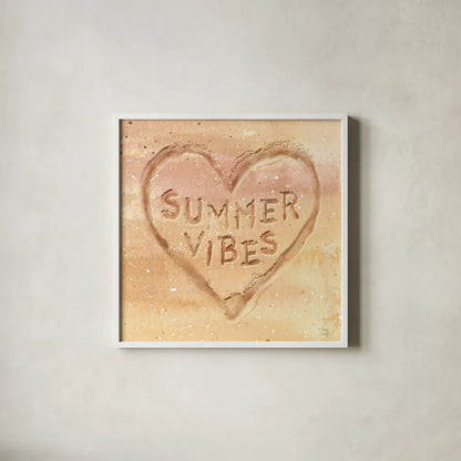 Ocean Breeze IX by Dina June. Shown in a crisp white glass frame for a clean and minimalist style. Available as an archival giclee rolled canvas, fine art paper, or poster print. SKU 77730a.