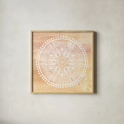 Ocean Breeze X by Dina June. Shown in a natural wood glass frame for a timeless modern aesthetic. Available as an archival giclee rolled canvas, fine art paper, or poster print. SKU 77731a.