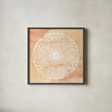 Ocean Breeze XI by Dina June. Shown in a sleek black glass frame for a contemporary gallery look. Available as an archival giclee rolled canvas, fine art paper, or poster print. SKU 77732a.