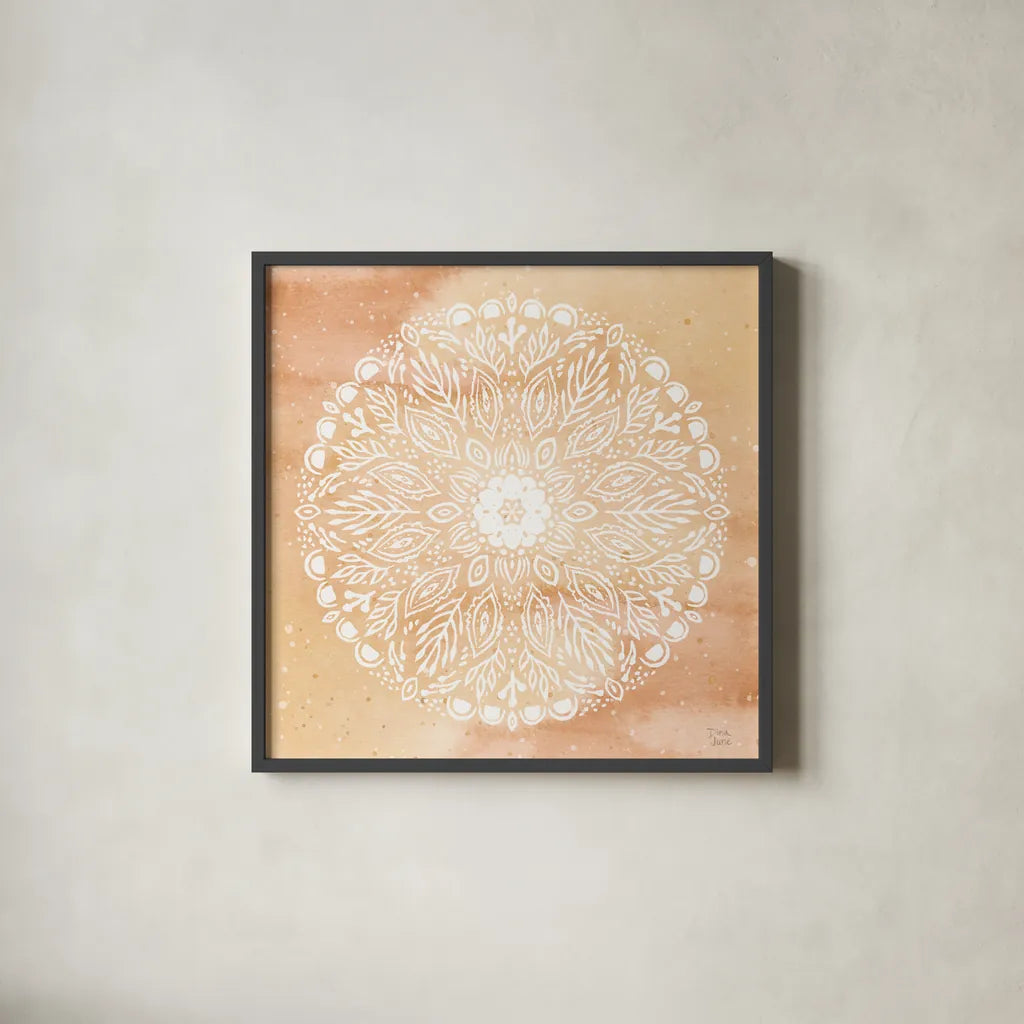 Ocean Breeze XI by Dina June. Shown in a sleek black glass frame for a contemporary gallery look. Available as an archival giclee rolled canvas, fine art paper, or poster print. SKU 77732a.