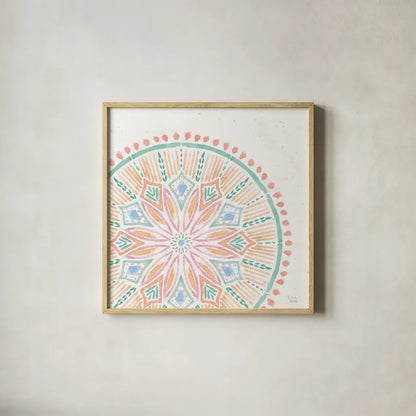 Ocean Breeze XII by Dina June. Shown in a natural wood glass frame for a timeless modern aesthetic. Available as an archival giclee rolled canvas, fine art paper, or poster print. SKU 77733a.