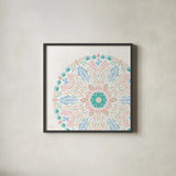 Ocean Breeze XIII by Dina June. Shown in a sleek black glass frame for a contemporary gallery look. Available as an archival giclee rolled canvas, fine art paper, or poster print. SKU 77734a.
