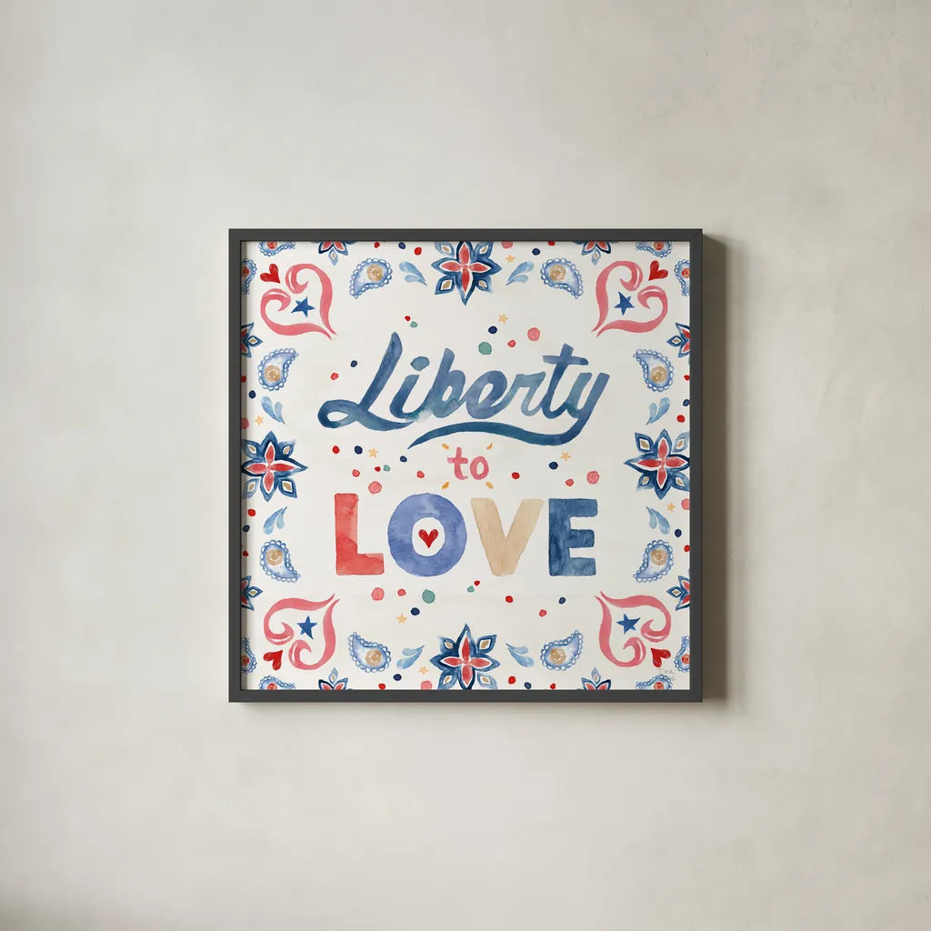 Oh My Stars IX by Dina June. Shown in a sleek black glass frame for a contemporary gallery look. Available as an archival giclee rolled canvas, fine art paper, or poster print. SKU 73478a.