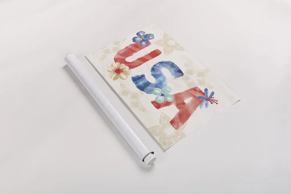 Oh My Stars V by Dina June. shown as a rolled paper print. Available as archival giclee rolled canvas, fine art paper, or poster print. SKU 73474i.