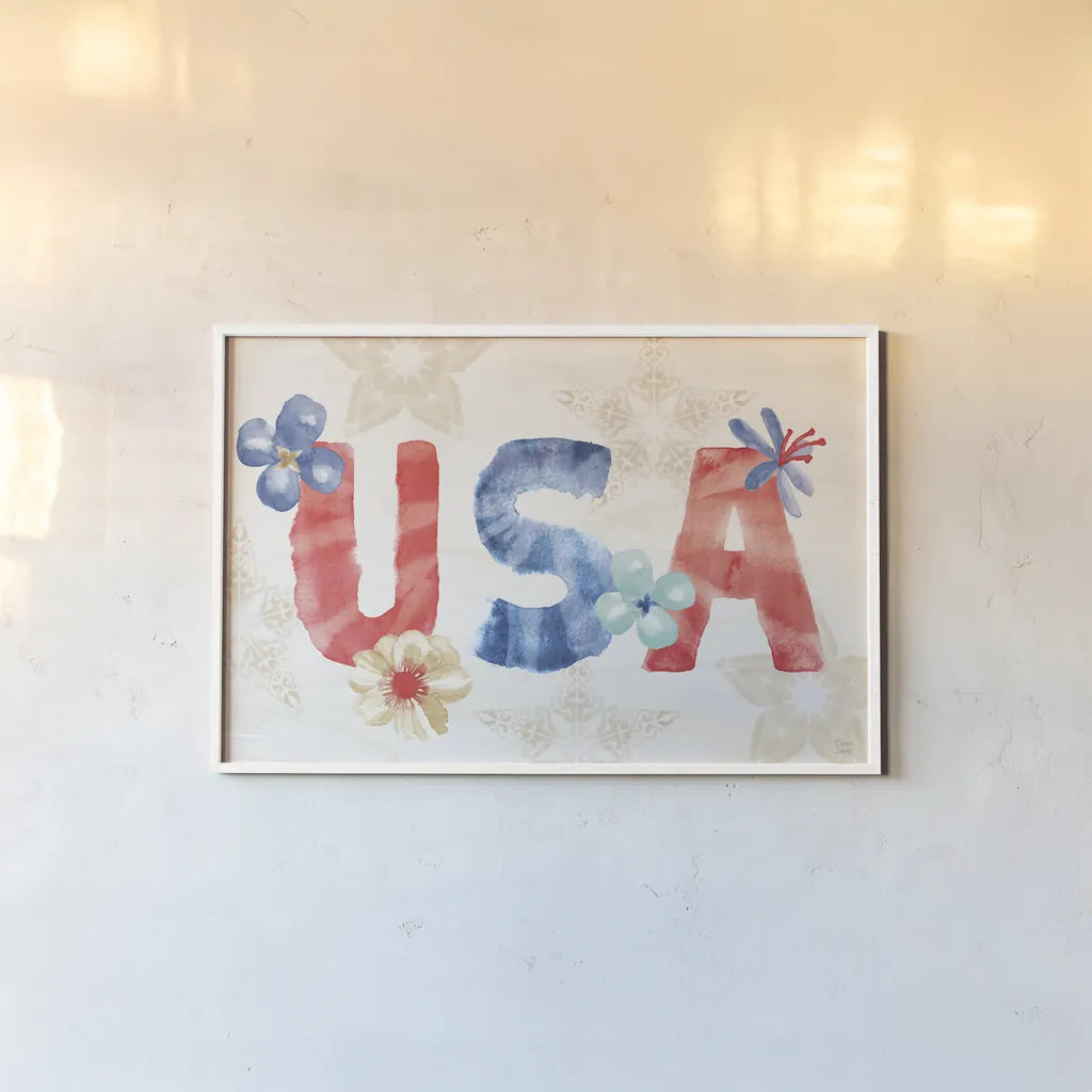 Oh My Stars V by Dina June. shown as a paper print in a white frame. Available as a archival giclee rolled canvas, fine art paper, or poster print. SKU 73474i.