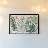 Paradise Petals I by Dina June. shown as a paper print in a black flame. Available as a archival giclee rolled canvas, fine art paper, or poster print. SKU 56880i.
