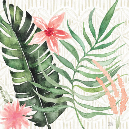 Paradise Petals II by Dina June. SKU 56881a. Archival Giclee Fine art print for wall decor.