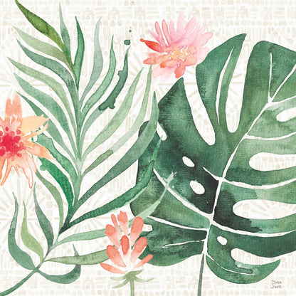 Paradise Petals III by Dina June. SKU 56882a. Archival Giclee Fine art print for wall decor.