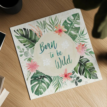 Paradise Petals IV by Dina June. Shown as a detailed flat fine art print, highlighting archival giclee quality. Available as an archival giclee rolled canvas, fine art paper, or poster print. SKU 56883a.