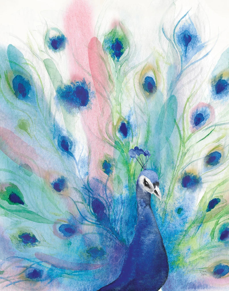 Peacock Glory IV Crop by Dina June