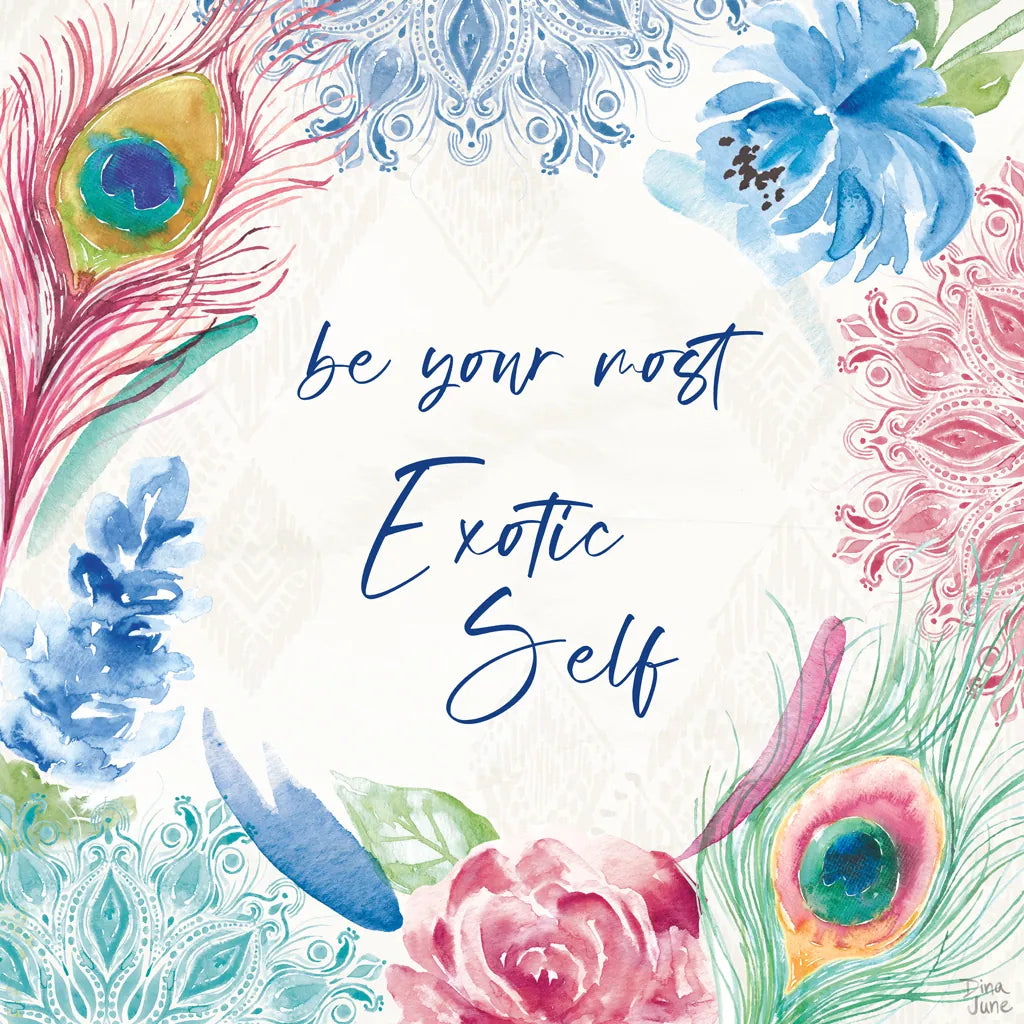 Peacock Glory IX by Dina June. SKU 65995a. Archival Giclee Fine art print for wall decor.