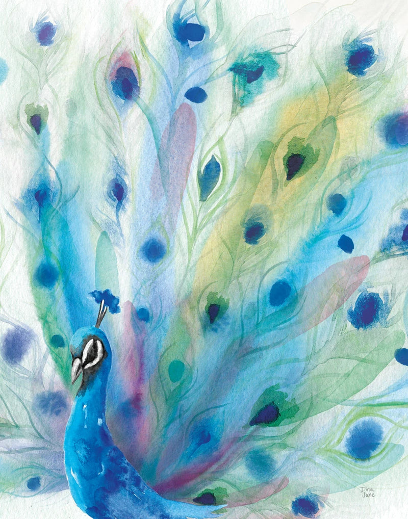 Peacock Glory V Crop by Dina June