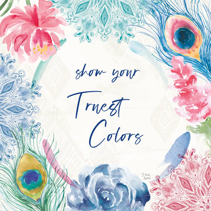 Peacock Glory VIII by Dina June. SKU 65994a. Archival Giclee Fine art print for wall decor.