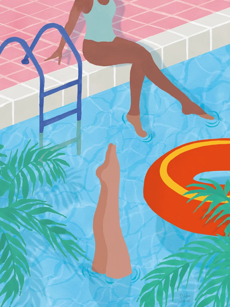 Poolside Vibes II by Dina June
