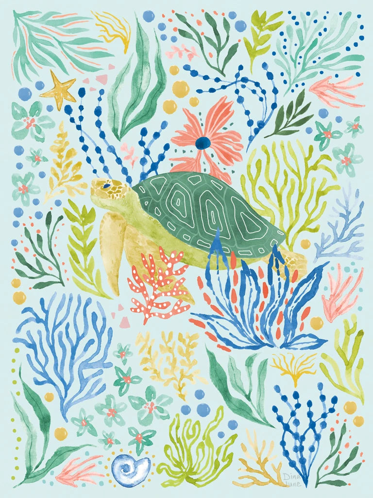 Sea Gems II by Dina June