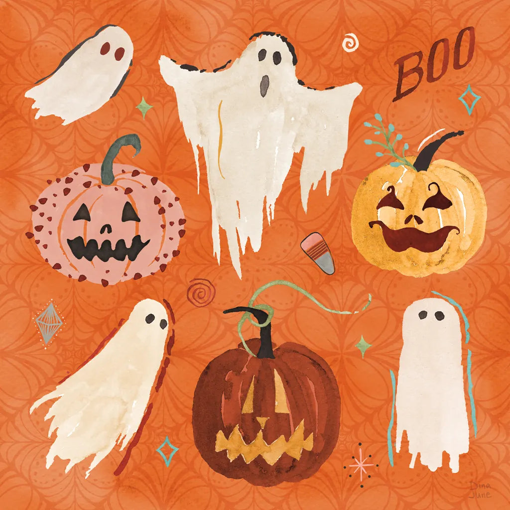 Spooky Night III by Dina June. SKU 95935a. Archival Giclee Fine art print for wall decor.