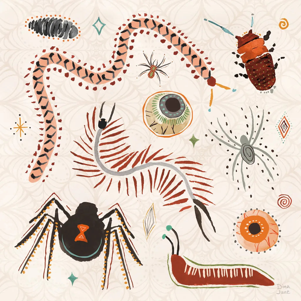 Spooky Night IV by Dina June. SKU 95936a. Archival Giclee Fine art print for wall decor.