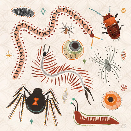 Spooky Night IV by Dina June. SKU 95936a. Archival Giclee Fine art print for wall decor.