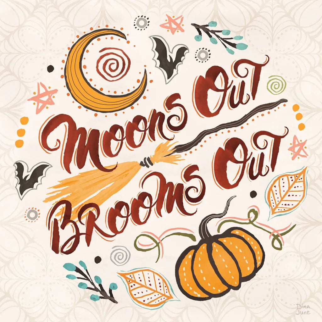 Spooky Night V by Dina June. SKU 95937a. Archival Giclee Fine art print for wall decor.