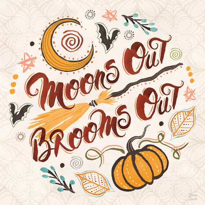 Spooky Night V by Dina June. SKU 95937a. Archival Giclee Fine art print for wall decor.