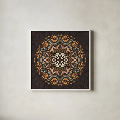 Spooky Night VIII by Dina June. Shown in a crisp white glass frame for a clean and minimalist style. Available as an archival giclee rolled canvas, fine art paper, or poster print. SKU 95940a.