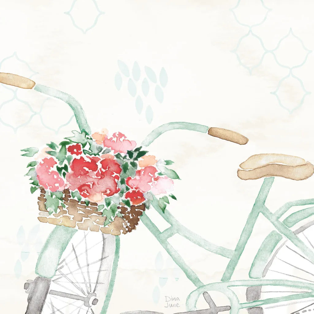 Summer Ride III by Dina June. SKU 58438a. Archival Giclee Fine art print for wall decor.