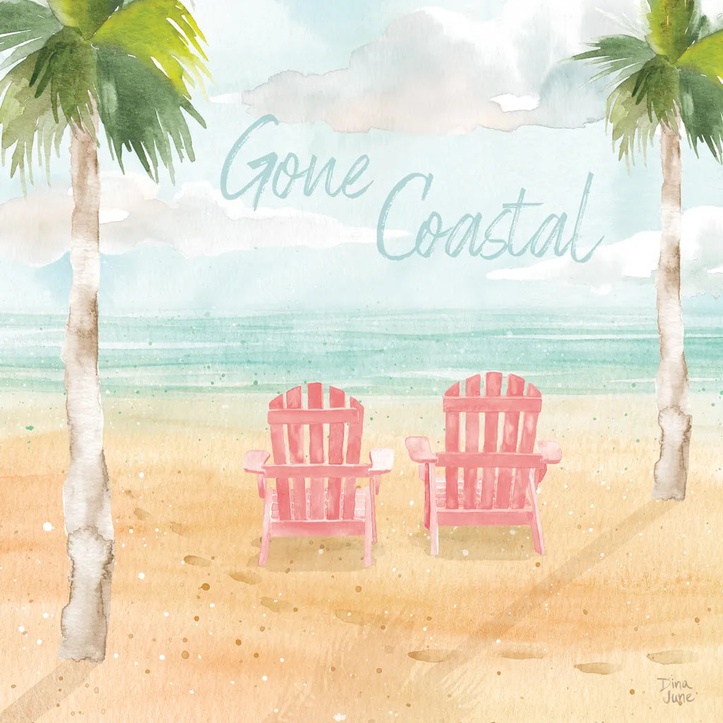 Surfs Up III by Dina June. SKU 65081a. Archival Giclee Fine art print for wall decor.