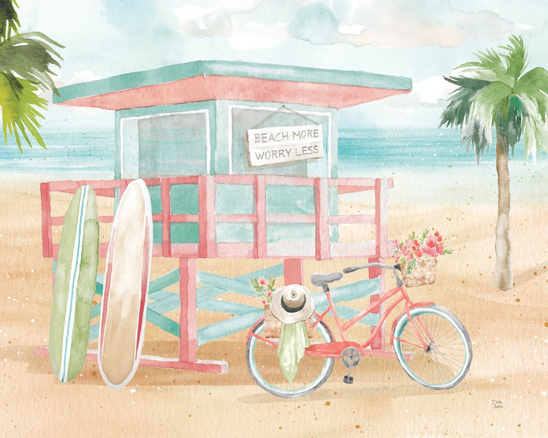 Surfs Up VII Crop by Dina June