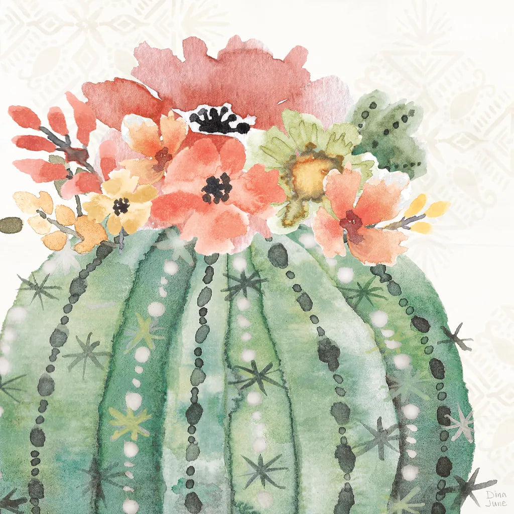 Sweet Southwest VI by Dina June. SKU 63100a. Archival Giclee Fine art print for wall decor.