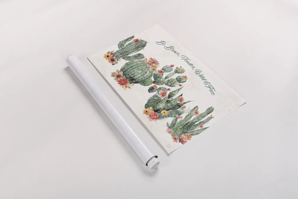 Sweet Southwest VIII by Dina June. shown as a rolled paper print. Available as archival giclee rolled canvas, fine art paper, or poster print. SKU 63102i.