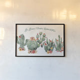 Sweet Southwest VIII by Dina June. shown as a paper print in a black flame. Available as a archival giclee rolled canvas, fine art paper, or poster print. SKU 63102i.