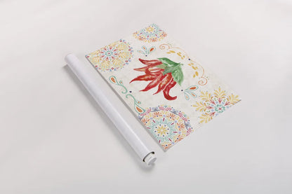 Sweet and Spicy I by Dina June. shown as a rolled paper print. Available as archival giclee rolled canvas, fine art paper, or poster print. SKU 72349i.