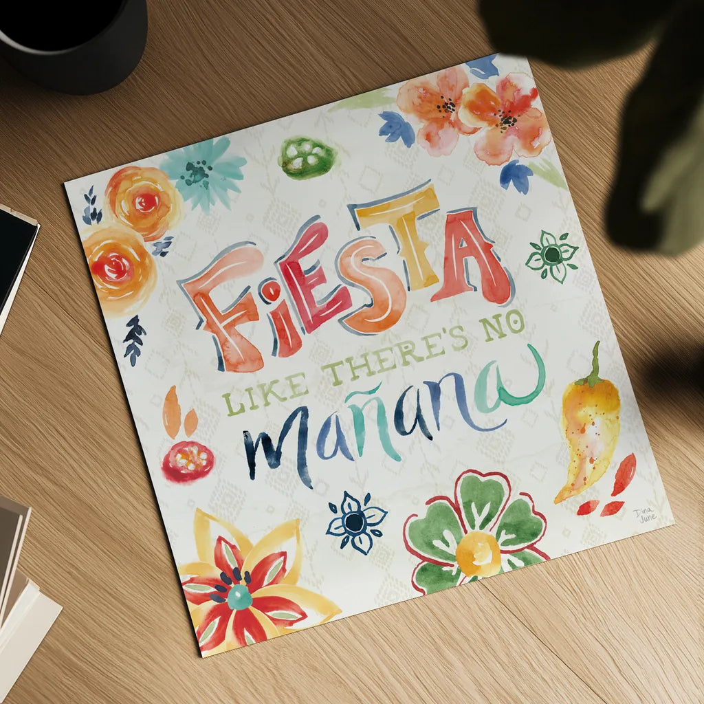 Sweet and Spicy IV by Dina June. Shown as a detailed flat fine art print, highlighting archival giclee quality. Available as an archival giclee rolled canvas, fine art paper, or poster print. SKU 72352a.