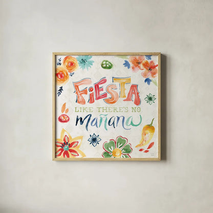 Sweet and Spicy IV by Dina June. Shown in a natural wood glass frame for a timeless modern aesthetic. Available as an archival giclee rolled canvas, fine art paper, or poster print. SKU 72352a.