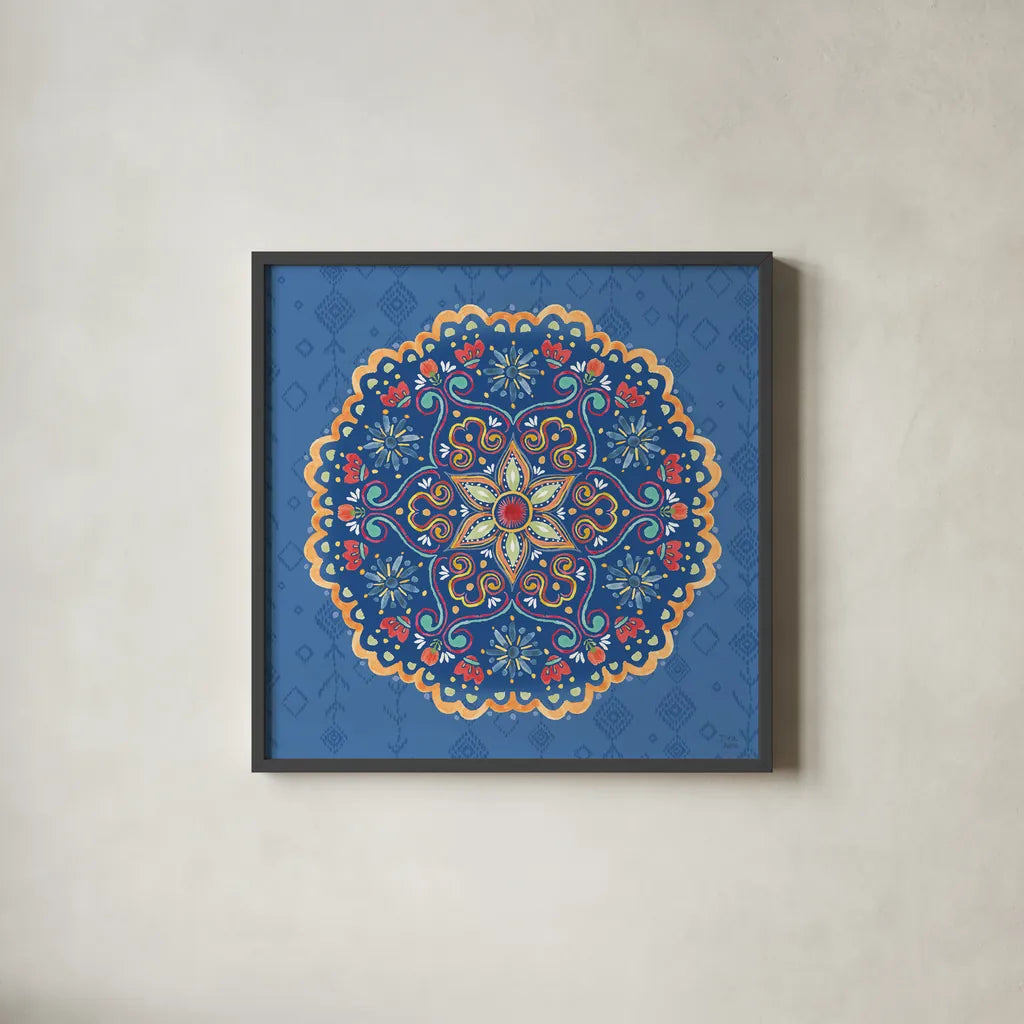 Sweet and Spicy IX by Dina June. Shown in a sleek black glass frame for a contemporary gallery look. Available as an archival giclee rolled canvas, fine art paper, or poster print. SKU 72357a.