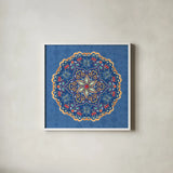 Sweet and Spicy IX by Dina June. Shown in a crisp white glass frame for a clean and minimalist style. Available as an archival giclee rolled canvas, fine art paper, or poster print. SKU 72357a.